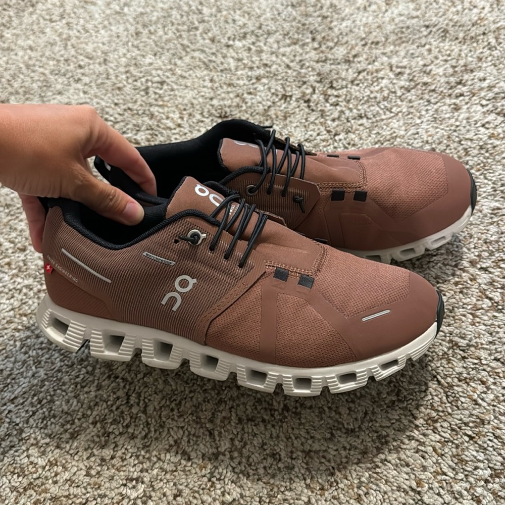 On cloud Cloud 5 water proof cocoa frost